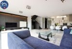 elegancki pokój dzienny w ekskluzywnym apartamencie do sprzedaży Katowice