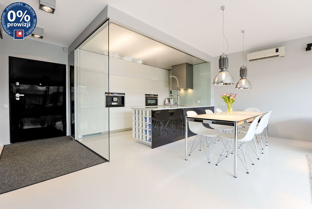 nowoczesna kuchnia w ekskluzywnym apartamencie na sprzedaż Katowice