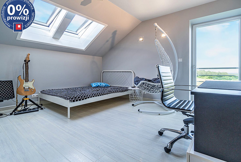 gabinet do pracy w ekskluzywnej willi na sprzedaż Katowice (okolice)