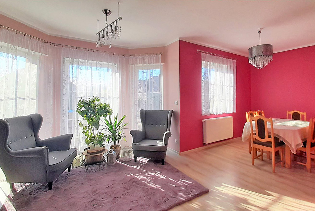 wytworne wnętrze ekskluzywnej willi do sprzedaży Wrocław (okolice)