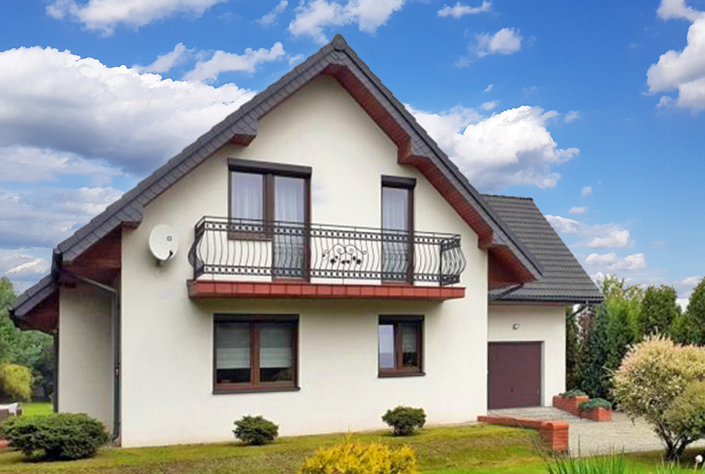 imponująca bryła ekskluzywnej willi do sprzedaży Częstochowa (okolice)