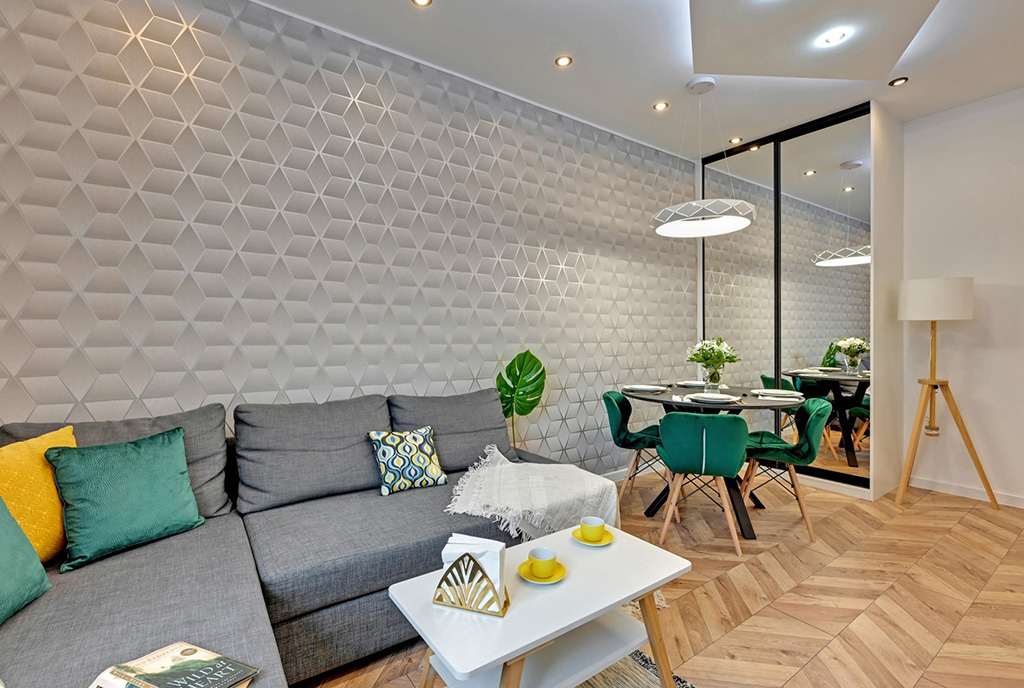 nowoczesne wnętrze luksusowego apartamentu na sprzedaż Gdańsk