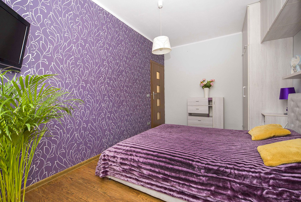 nietuzinkowa aranżacja sypialni luksusowego apartamentu na sprzedaż Katowice