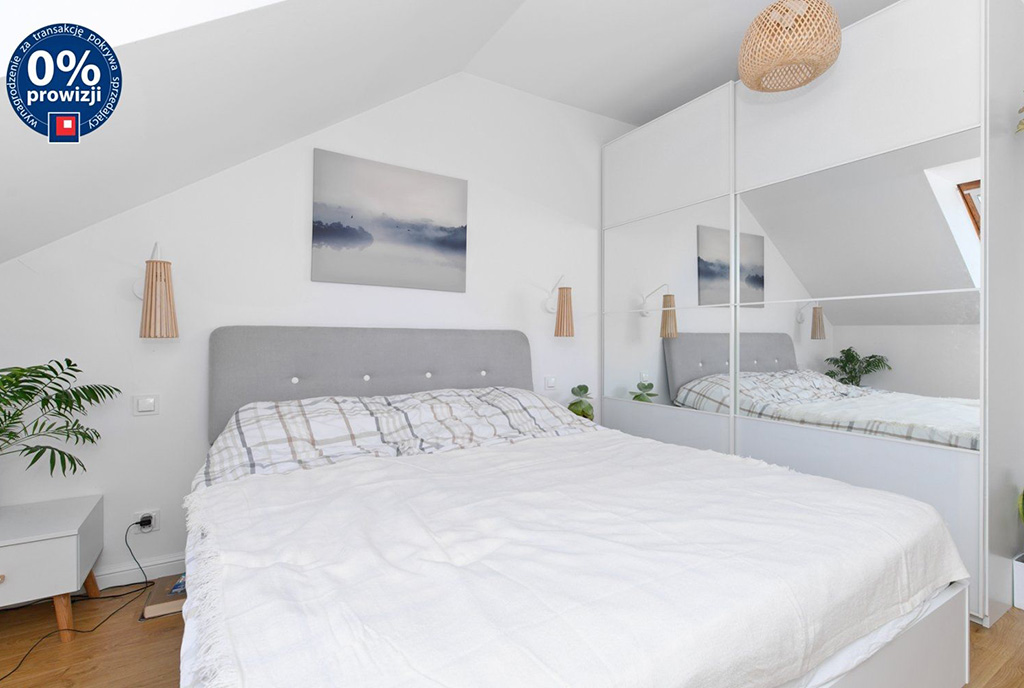 elegancka sypialnia w ekskluzywnym apartamencie na sprzedaż Gdańsk