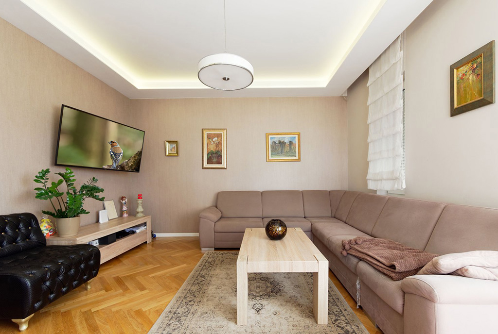 elegancki salon w ekskluzywnej willi do sprzedaży Tarnów