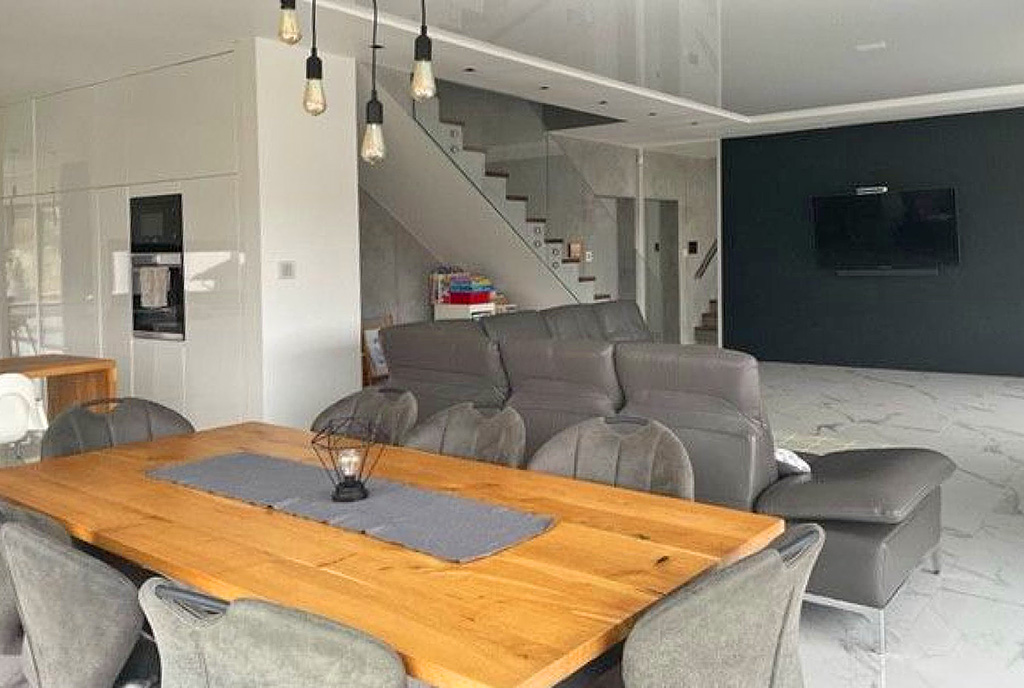 stylowe wnętrze luksusowej willi na sprzedaż Gdańsk (okolice)