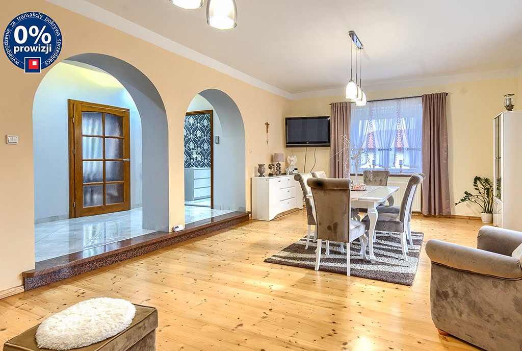 stylowe wnętrze ekskluzywnej willi do sprzedaży Wałbrzych (okolice)