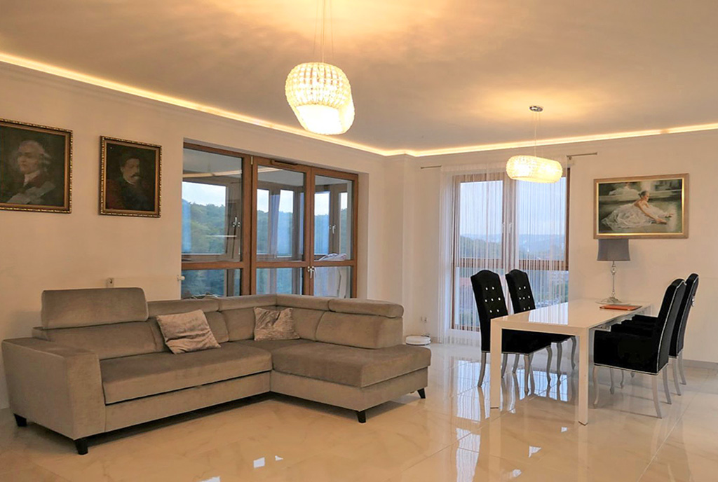 imponujące wnętrze ekskluzywnego apartamentu na sprzedaż Gdańsk