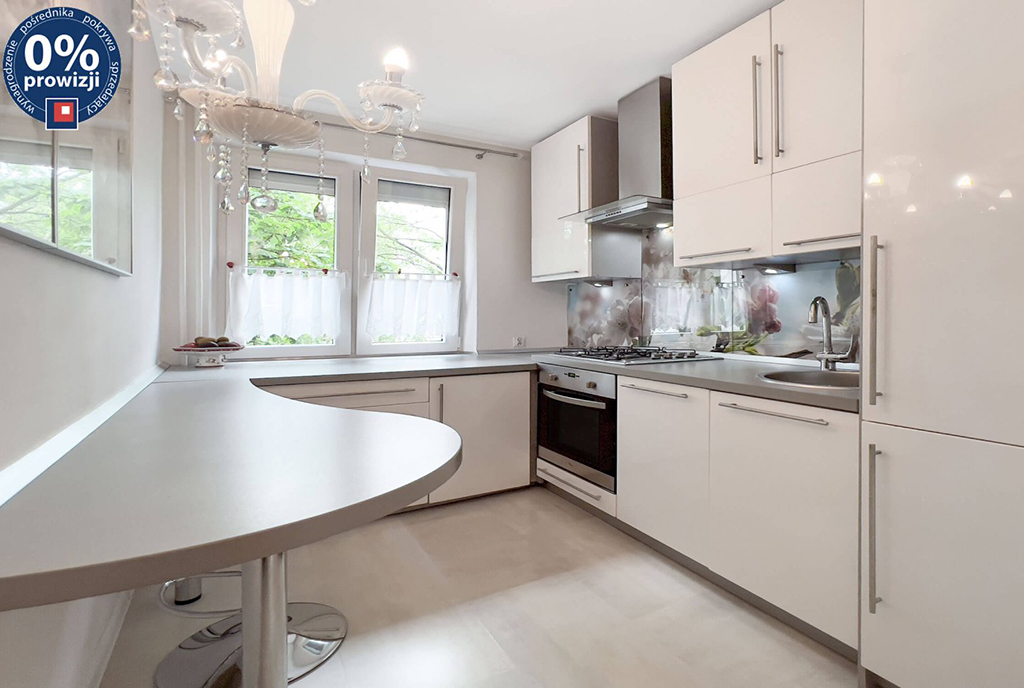 zabudowana kuchnia w luksusowym apartamencie na sprzedaż Katowice (okolice)
