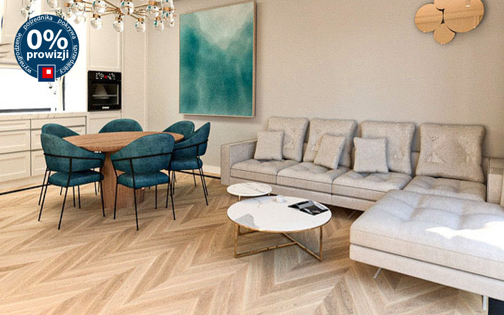 fragment jednego z komfortowych pomieszczeń ekskluzywnego apartamentu na sprzedaż Katowice (okolice)