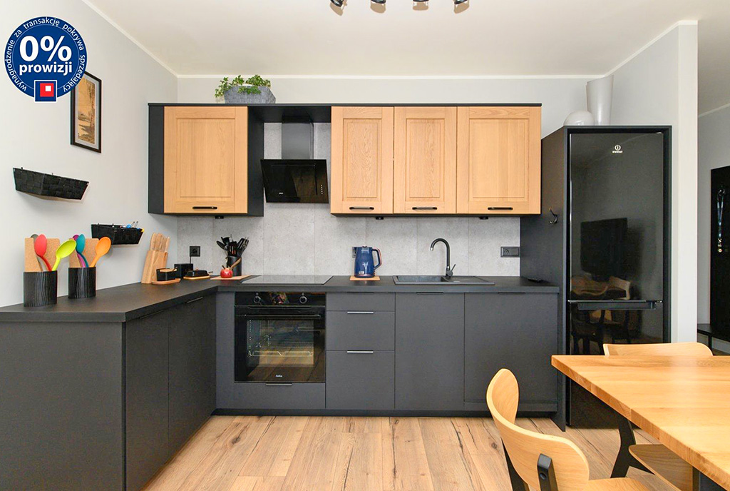 nowoczesna kuchnia w luksusowym apartamencie na sprzedaż Gdynia (okolice)