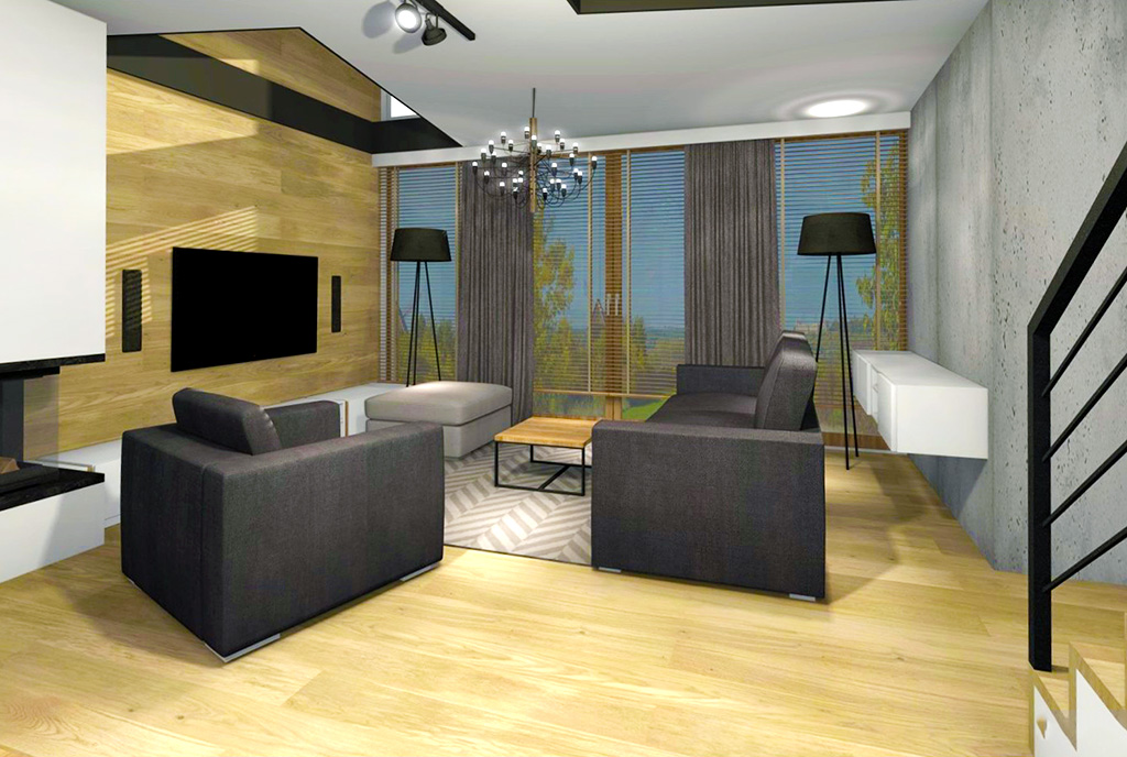 widok na tars przy ekskluzywnym apartamencie na sprzedaż Kwidzyn