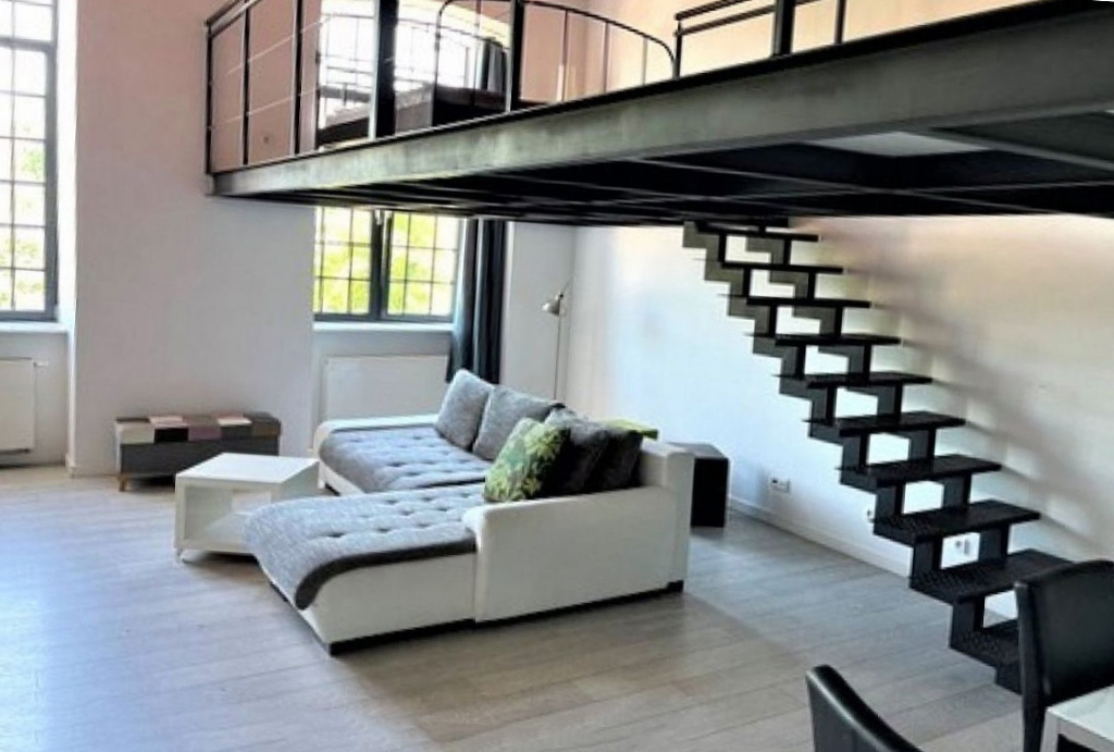 2-poziomowy salon w ekskluzywnym apartamencie do sprzedaży Łódź