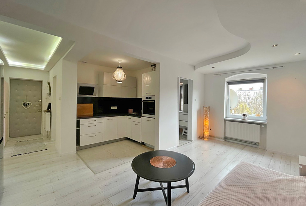 obszerne wnętrze luksusowego apartamentu na sprzedaż Gorzów Wielkopolski