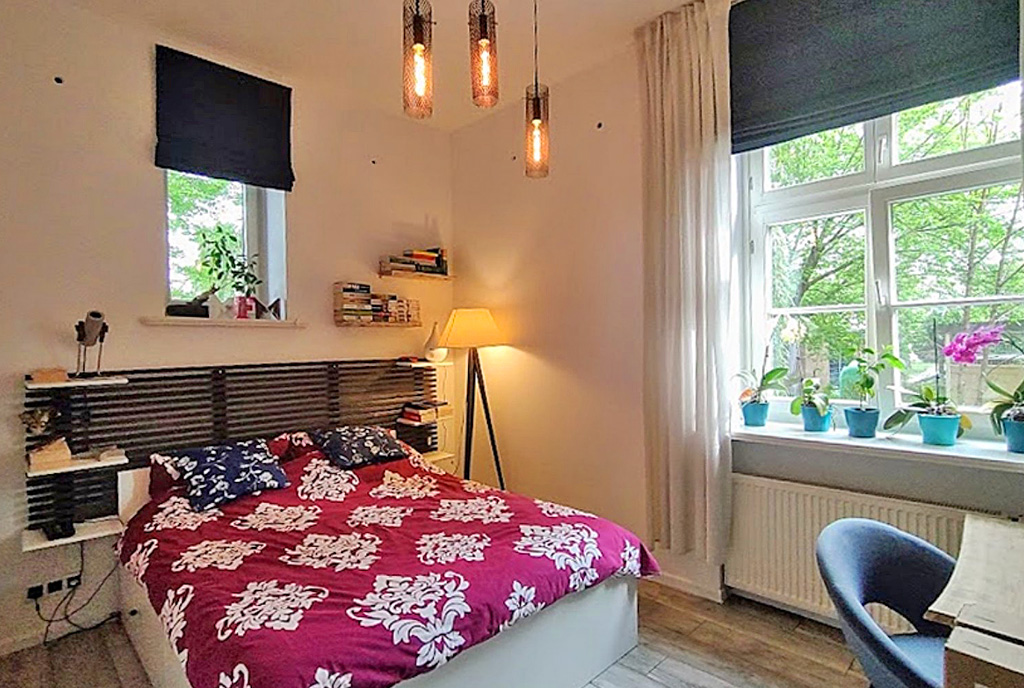 elegancka sypialnia w ekskluzywnym apartamencie na sprzedaż Legnica