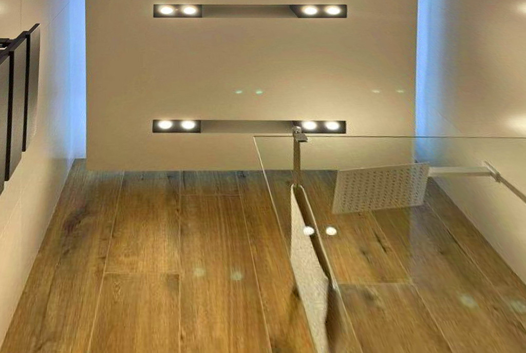 nowoczesne oświetlenie wnętrze luksusowej willi do sprzedaży Gdańsk (okolice)