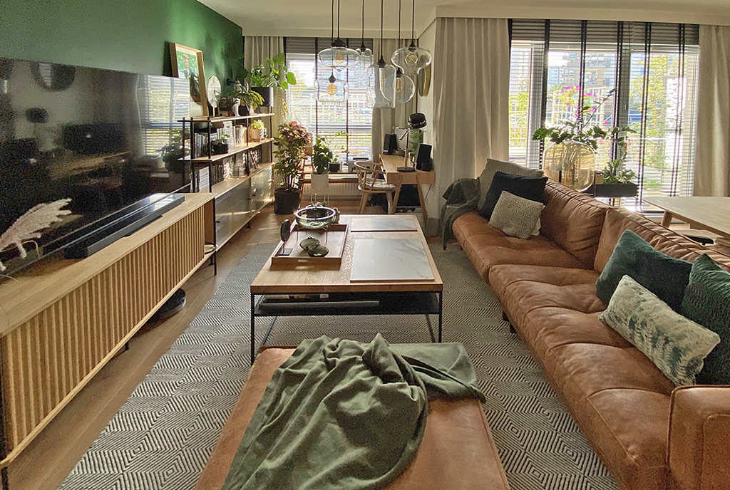 imponujący salon w ekskluzywnym apartamencie do sprzedaży Gdańsk