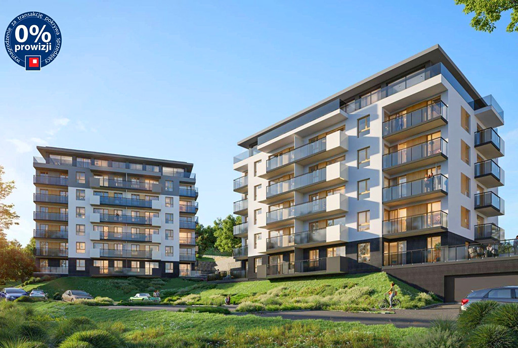 osiedle, gdzie znajduje się oferowany na sprzedaż luksusowy apartament Jelenia Góra