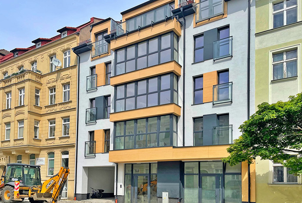prestiżowa kamienica, w której znajduje się oferowany na wynajem ekskluzywny apartament Gorzów Wielkopolski