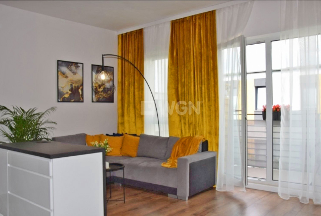 zbliżenie na salon w luksusowym apartamencie do wynajmu Słupsk