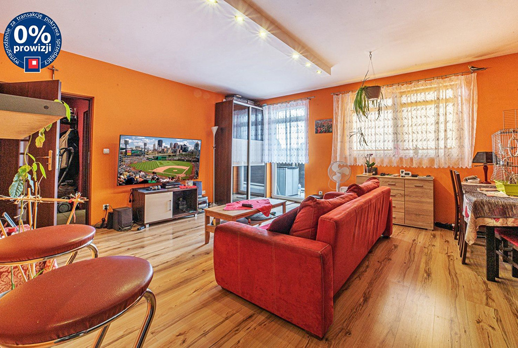 elegancki pokój dzienny w luksusowym apartamencie do sprzedaży Bolesławiec