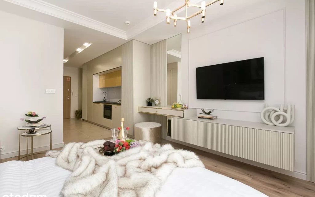 imponujące rozmachem wnętrze luksusowego apartamentu do sprzedaży Gdańsk