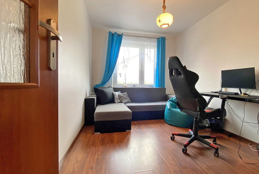 na zdjęciu pokój dla dziecka w ekskluzywnym apartamencie na sprzedaż Katowice (okolice)