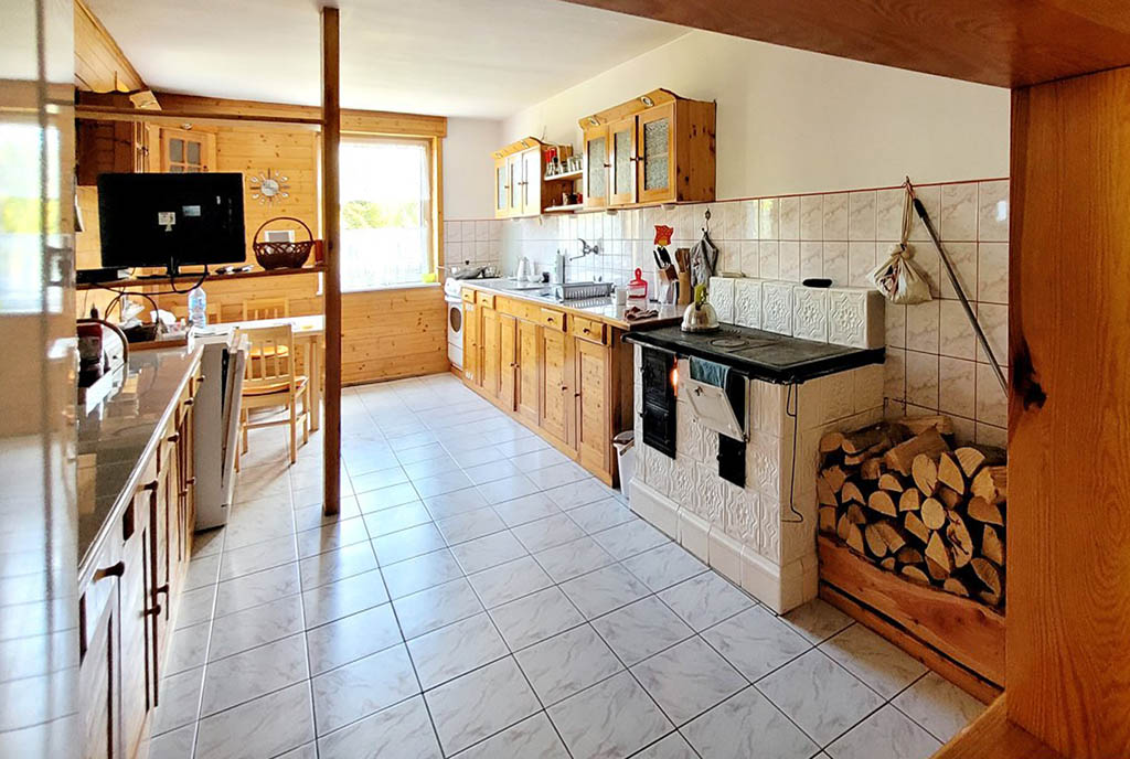 zabudowana kuchnia w ekskluzywnej willi na sprzedaż Gdańsk (okolice)