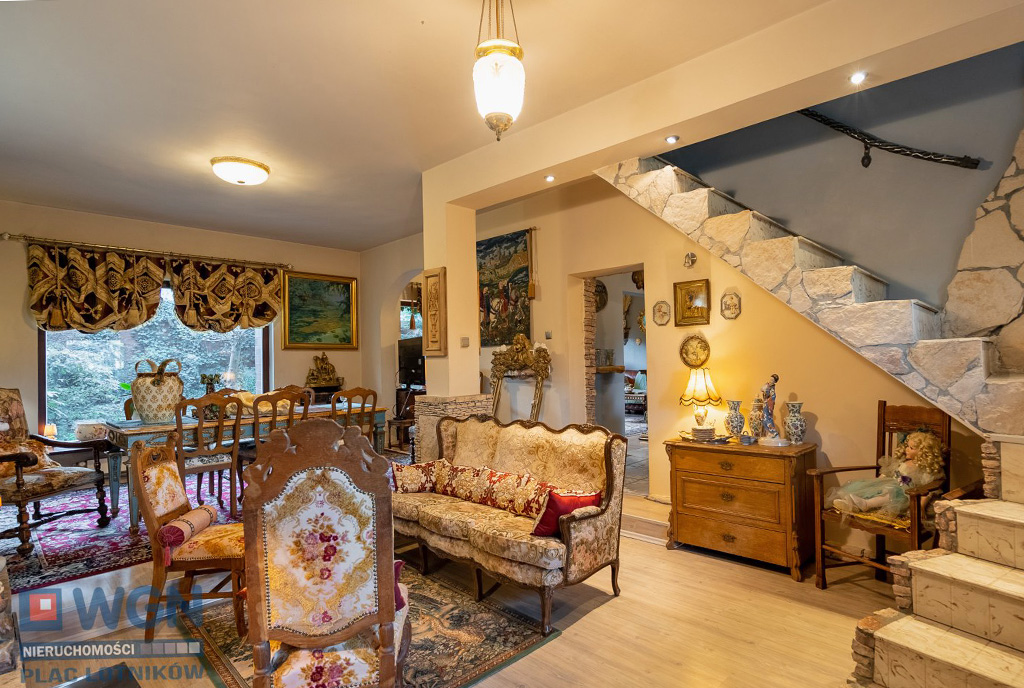 eleganckie wnętrze luksusowej willi na sprzedaż Szczecin