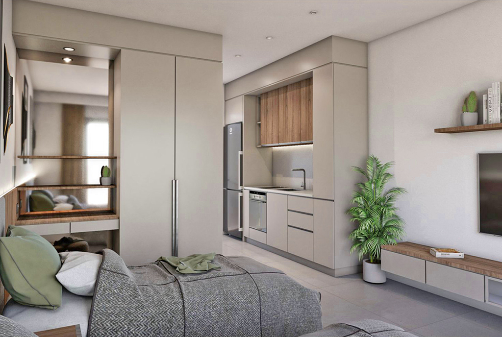stylowe wnętrze ekskluzywnego apartamentu na sprzedaż Cypr (Gazimagusa)