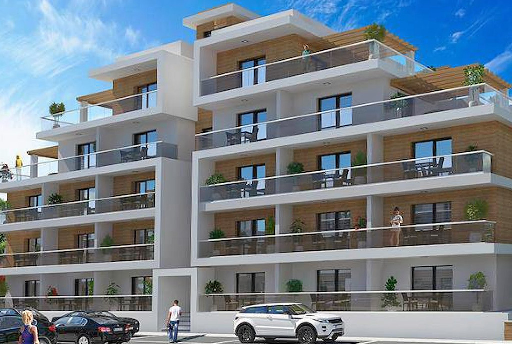 komfortowy apartamentowiec, w którym znajduje się oferowany do sprzedaży ekskluzywny apartament Cypr (Iskele)