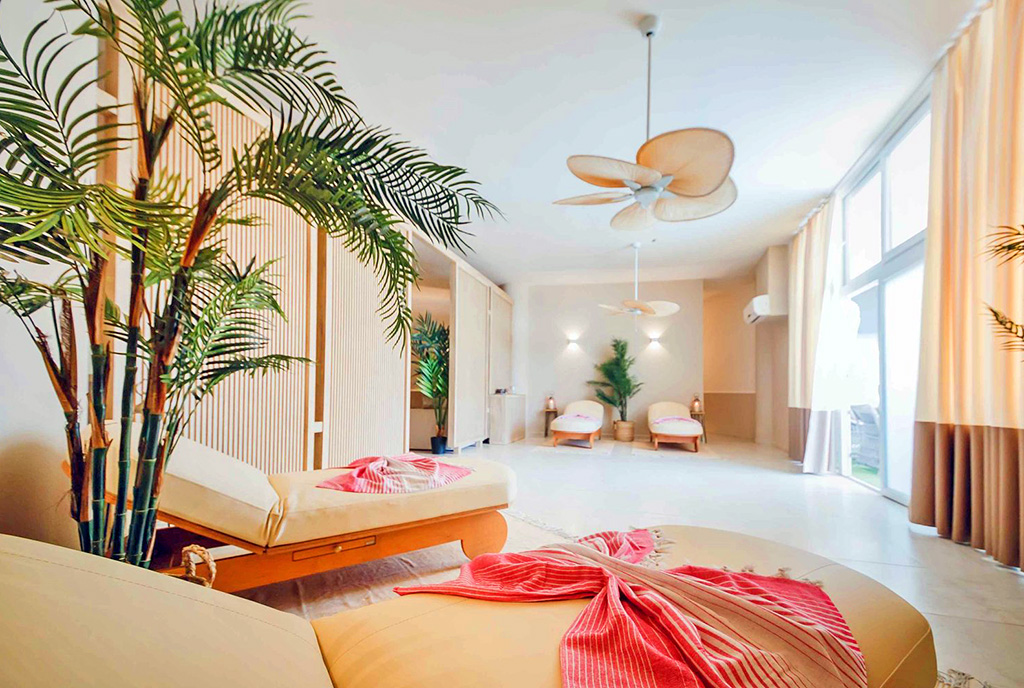 fragment salonu w ekskluzywnym apartamencie na sprzedaż Cypr (Iskele)