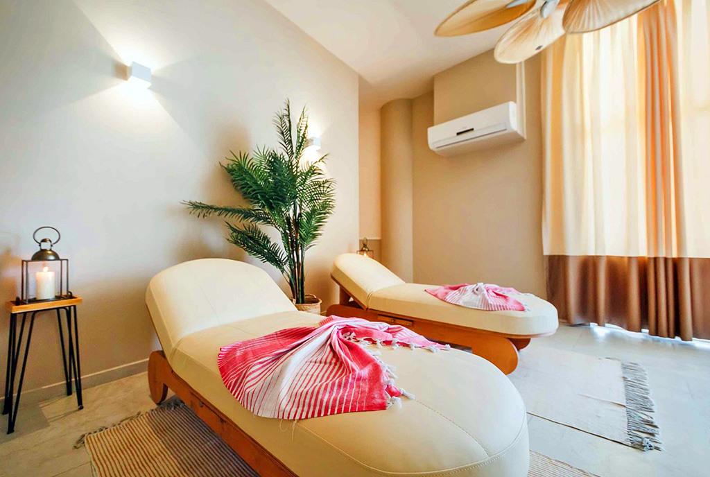 elegancka sypialnia w luksusowym apartamencie na sprzedaż Cypr (Iskele)
