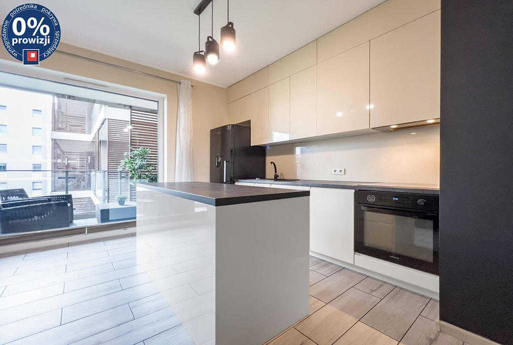 funkcjonalna kuchnia w ekskluzywnym apartamencie na sprzedaż Katowice