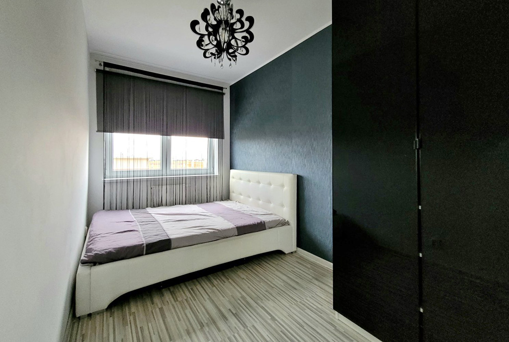 elegancka sypialnia w ekskluzywnym apartamencie do sprzedaży Kalisz