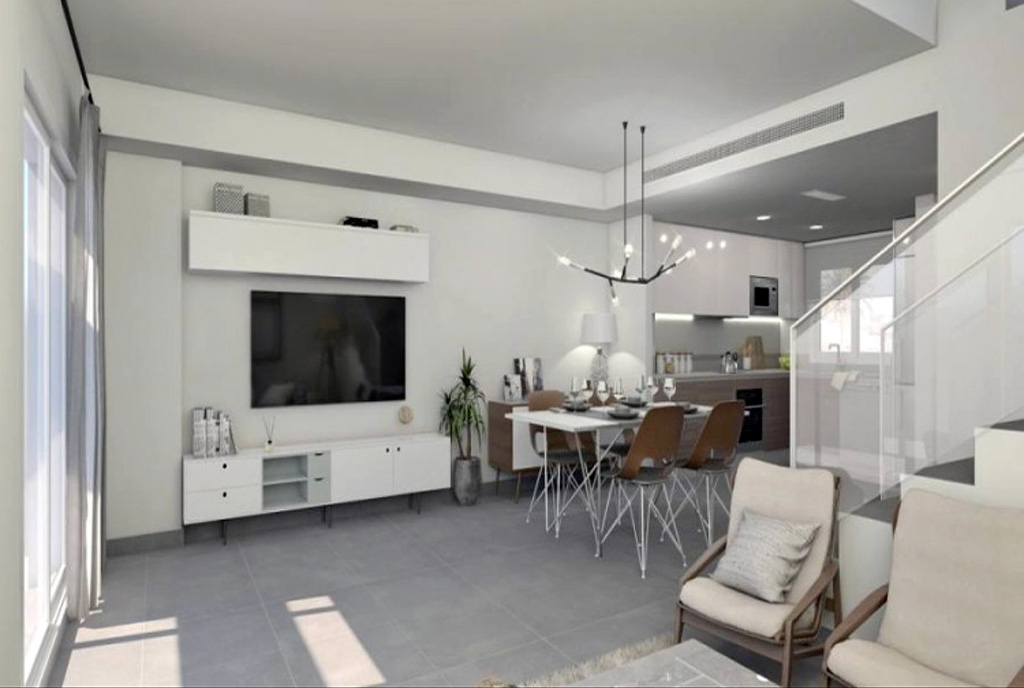 zbliżenie na pokój gościnny w ekskluzywnej willi do sprzedaży Hiszpania (Elche)