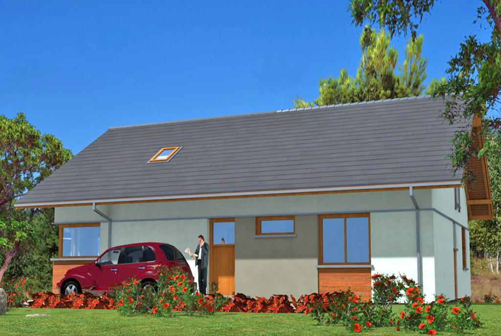 tylna elewacja luksusowej willi na sprzedaż Ustroń