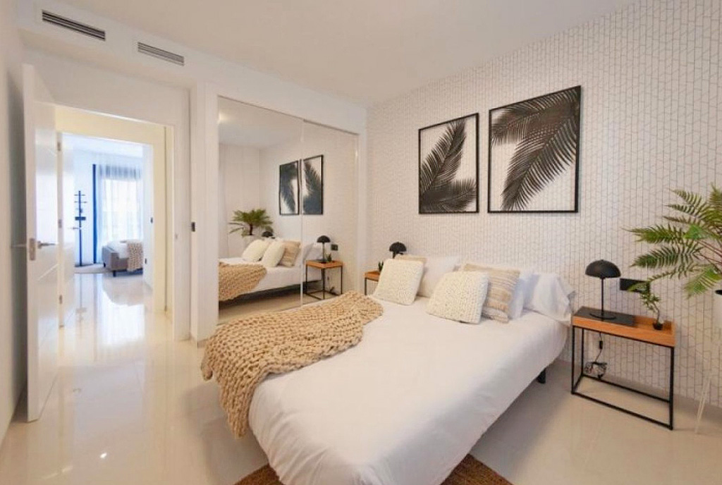 zaciszna sypialnia w ekskluzywnym apartamencie do sprzedaży Hiszpania (Guardamar del Segura, Guardamar del Segura)