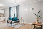 wytworny salon w ekskluzywnym apartamencie na sprzedaż Kalisz