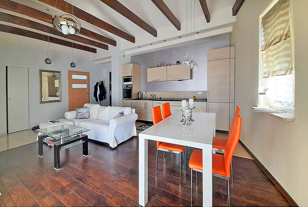 nowoczesny design wnętrza luksusowego apartamentu na sprzedaż Legnica (okolice)