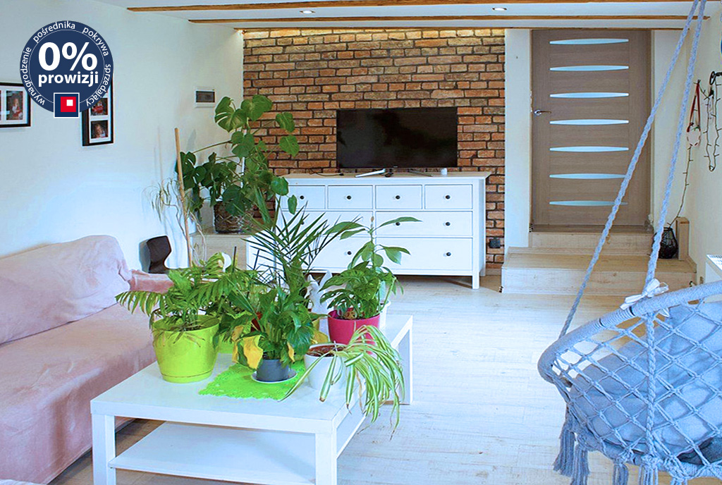 stylowy pokój dzienny w luksusowym apartamencie na sprzedaż Wałbrzych (okolice)