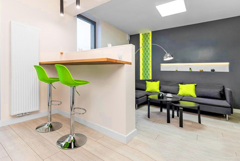nowoczesne wnętrze ekskluzywnego apartamentu do wynajęcia Wrocław