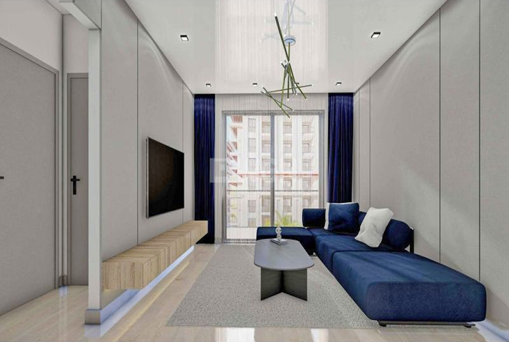 jasne i słoneczne wnętrze ekskluzywnego apartamentu do sprzedaży Cypr (Iskele)