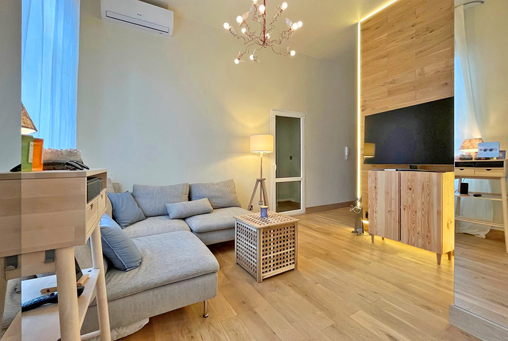 nowoczesne oświetlenie w luksusowym apartamencie na sprzedaż Szczecin