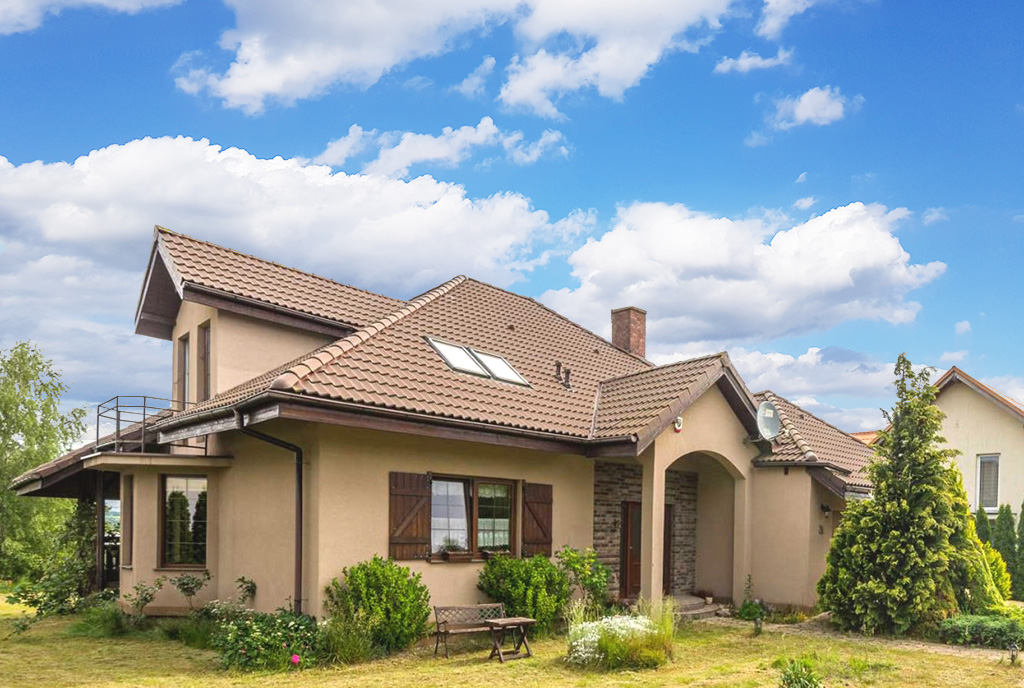 imponująca architektura ekskluzywnej willi do sprzedaży Gdańsk (okolice)