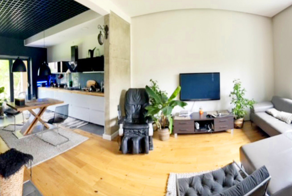 fragment pokoju dziennego w ekskluzywnej willi do sprzedaży Gdynia