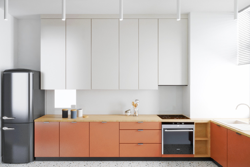 funkcjonalna kuchnia w ekskluzywnym apartamencie do sprzedaży Katowice (okolice)