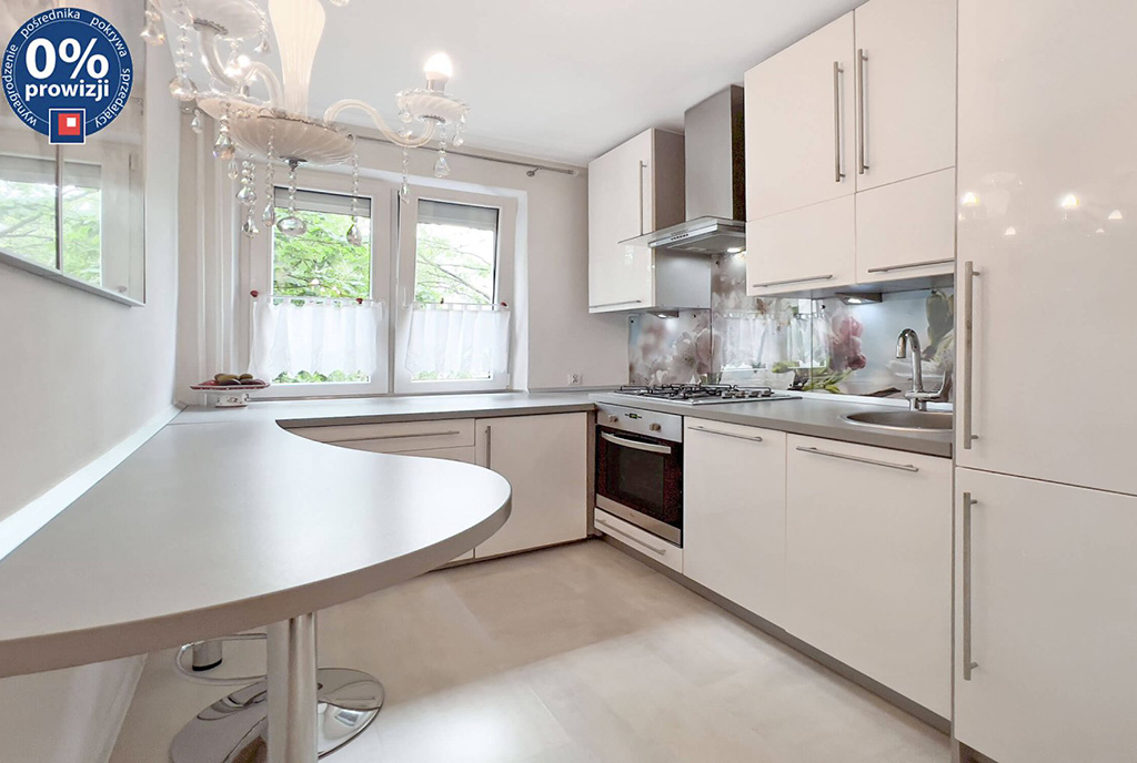 funkcjonalna kuchnia w ekskluzywnym apartamencie do sprzedaży Katowice (okolice)