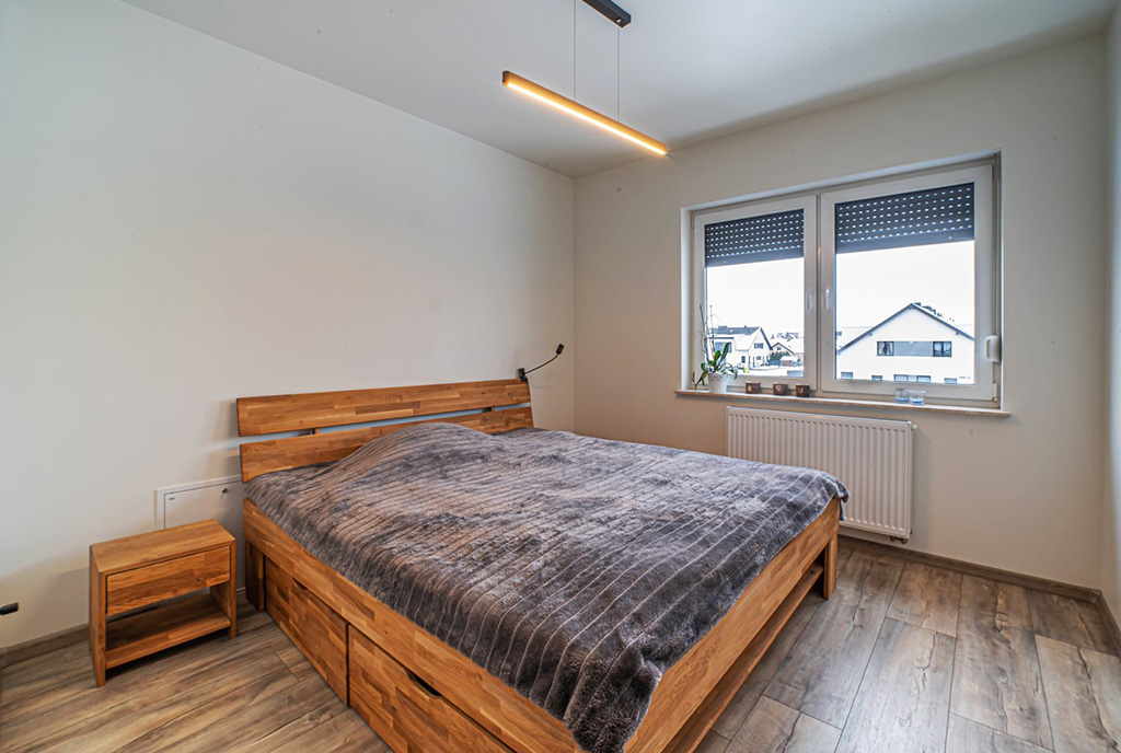 prywatna sypialnia w ekskluzywnym apartamencie do wynajęcia Bolesławiec (okolice)