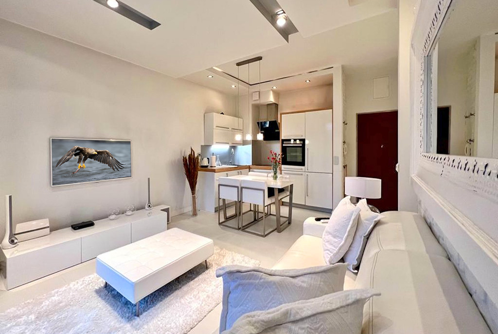 nowoczesne wnętrze luksusowego apartamentu do wynajmu Szczecin